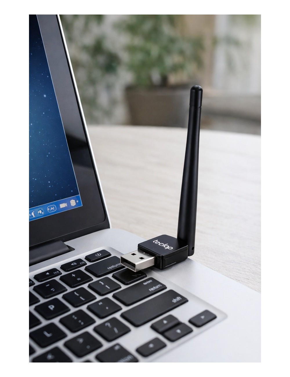 Adaptador Antena Wifi Usb 600mbps Pc Laptop Inalámbrico