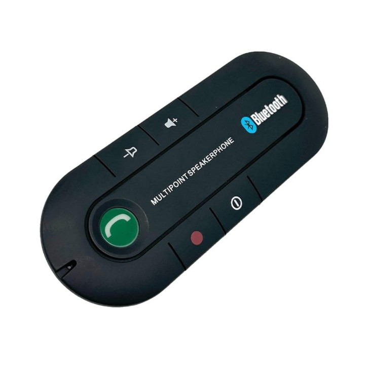 Manos Libres Bluetooth Carro Altavoz Multipoint Inalámbrico Negro