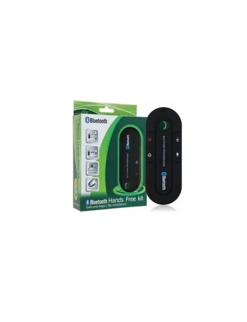 Manos Libres Bluetooth Carro Altavoz Multipoint Inalámbrico Negro