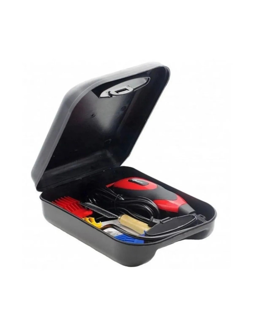 Máquina Peluquería Canina Profesional Kit Completo Mascotas Negro