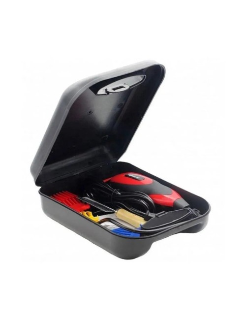 Máquina Peluquería Canina Profesional Kit Completo Mascotas Negro