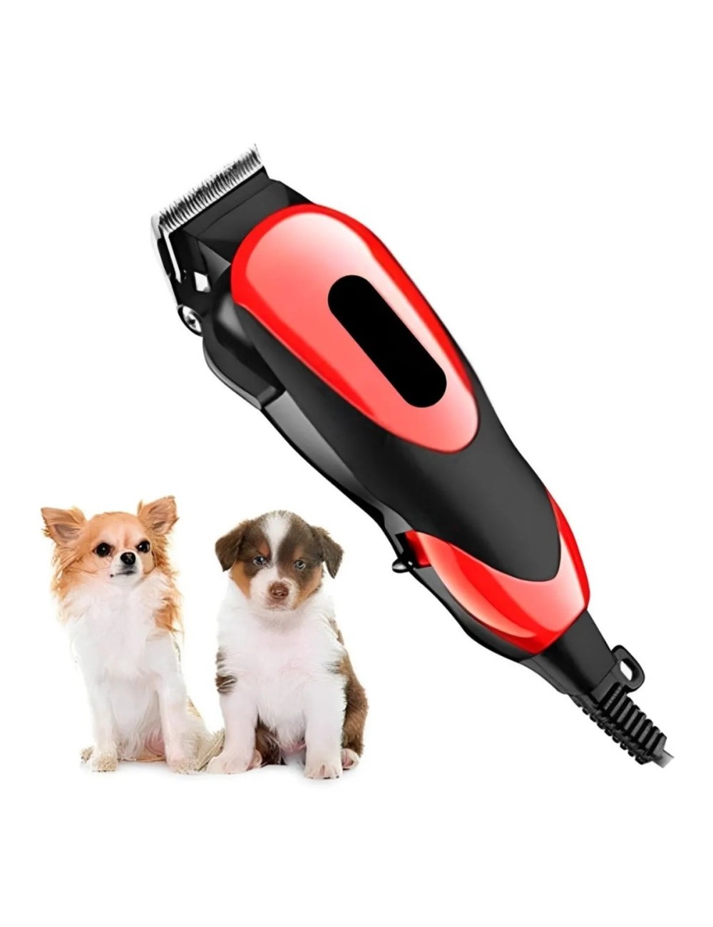 Máquina Peluquería Canina Profesional Kit Completo Mascotas Negro