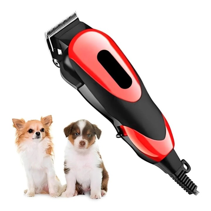 Máquina Peluquería Canina Profesional Kit Completo Mascotas Negro