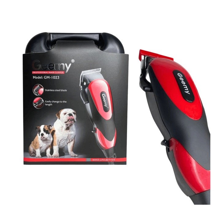 Máquina Peluquería Canina Profesional Kit Completo Mascotas Negro