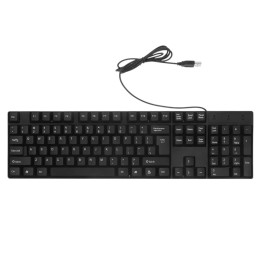 Teclado Alámbrico Usb Ta-tl-001 Negro Español Con Ñ Negro Español