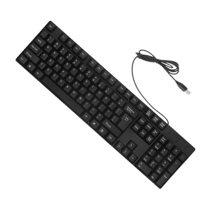 Teclado Alámbrico Usb Ta-tl-001 Negro Español Con Ñ Negro Español