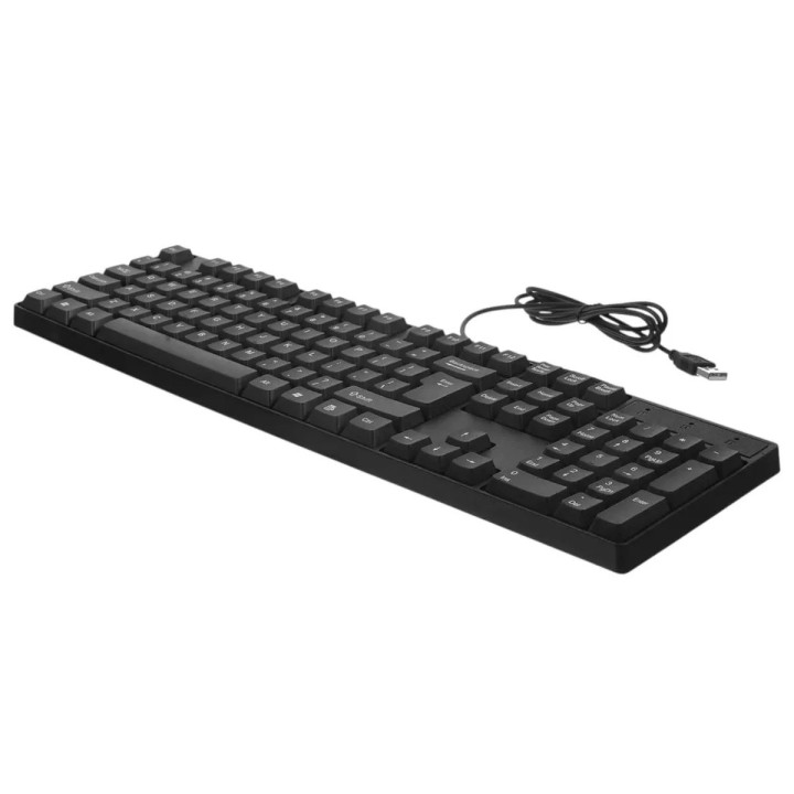 Teclado Alámbrico Usb Ta-tl-001 Negro Español Con Ñ Negro Español