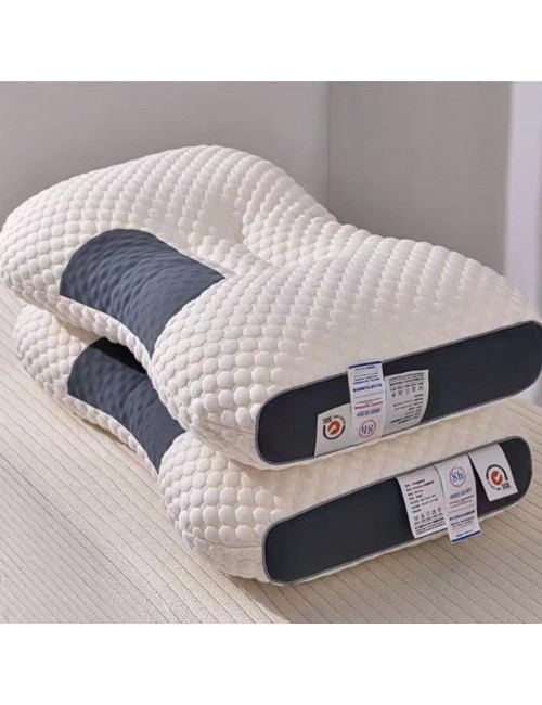Kit X2 Almohadas Ortopédicas Cervicales Ergonómicas Confort