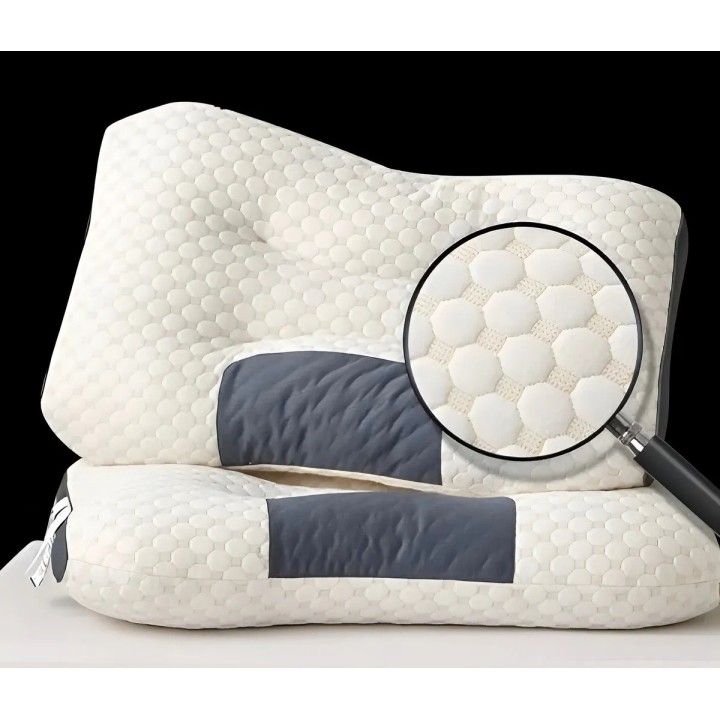 Kit X2 Almohadas Ortopédicas Cervicales Ergonómicas Confort