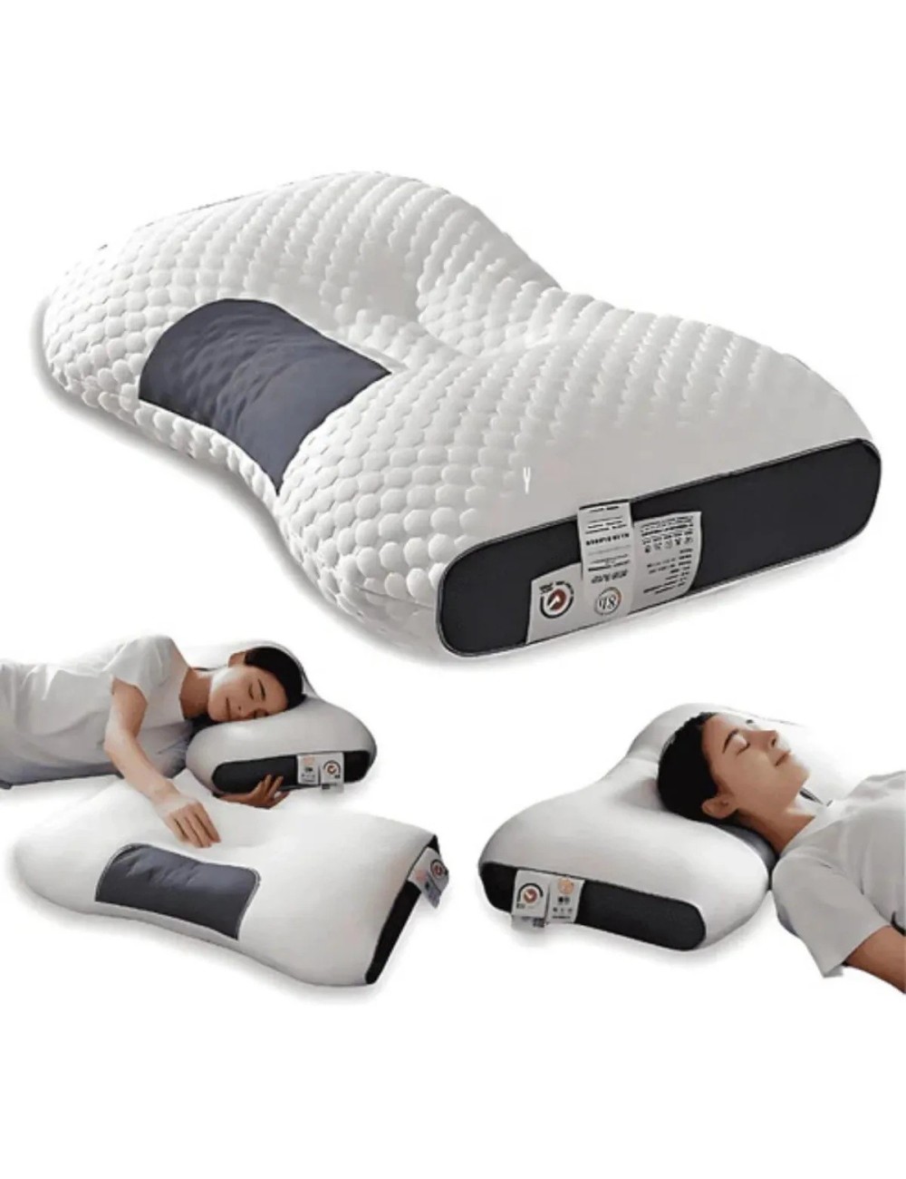 Almohada Ortopédica Cervical Ergonómica Sueño Profundo 1 Ud