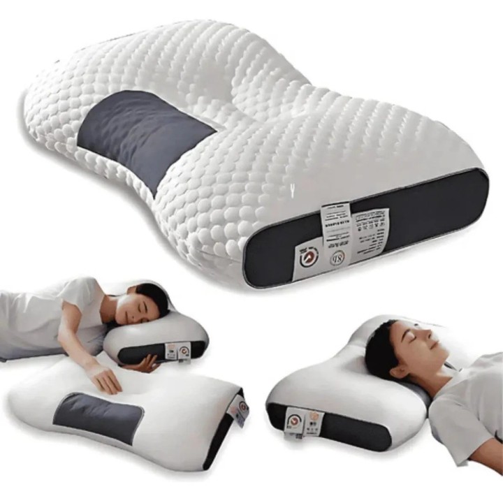 Almohada Ortopédica Cervical Ergonómica Sueño Profundo 1 Ud