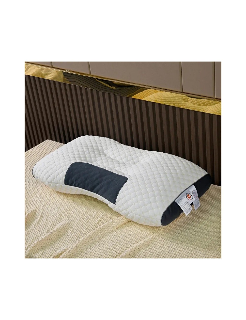 Almohada Ortopédica Cervical Ergonómica Sueño Profundo 1 Ud