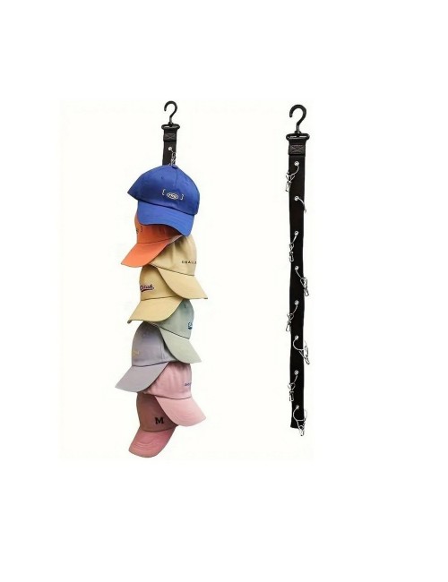 Organizador De Gorras Colgante Ahorrador De Espacio Closet
