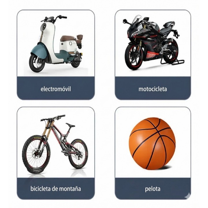 Mini Inflador De Pie Ergonómico Con Manómetro Doble Válvula