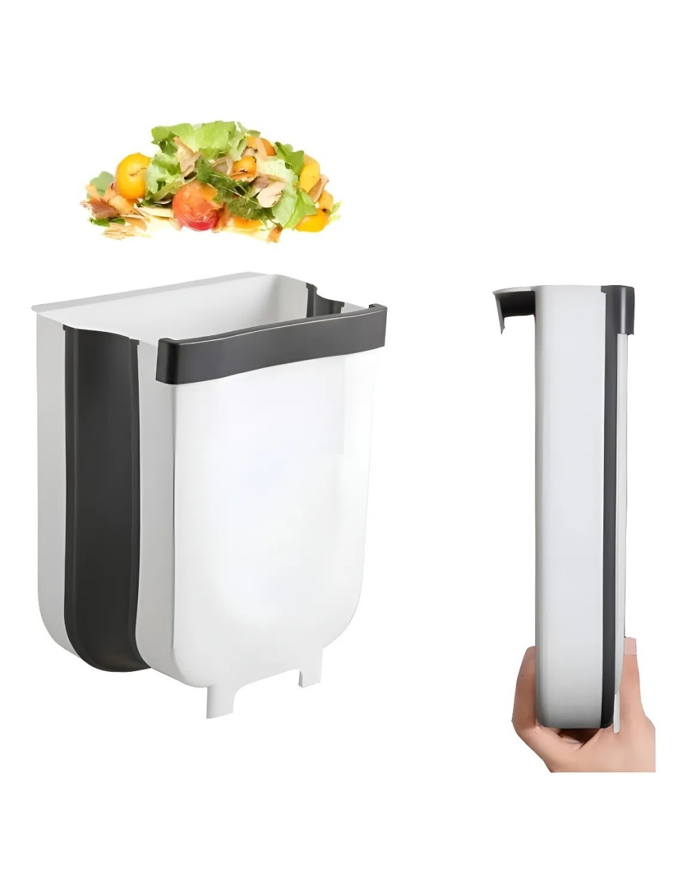 Caneca Basurero Colgante Plegable Organizador Cocina