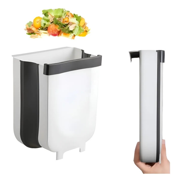 Caneca Basurero Colgante Plegable Organizador Cocina