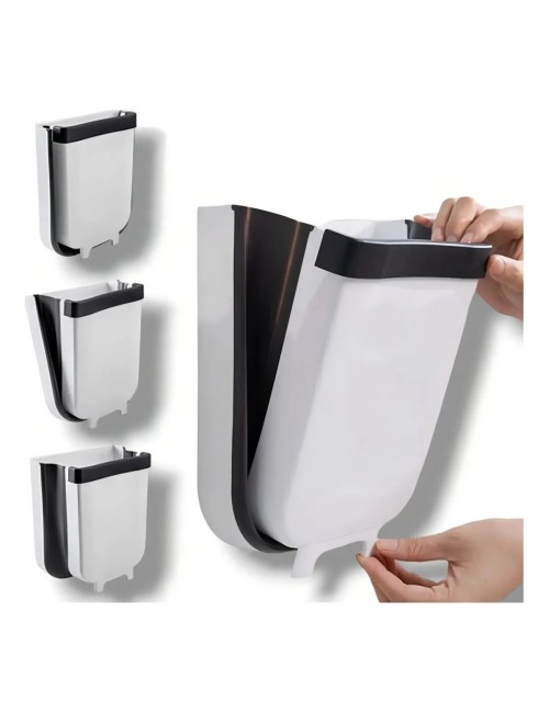 Caneca Basurero Colgante Plegable Organizador Cocina