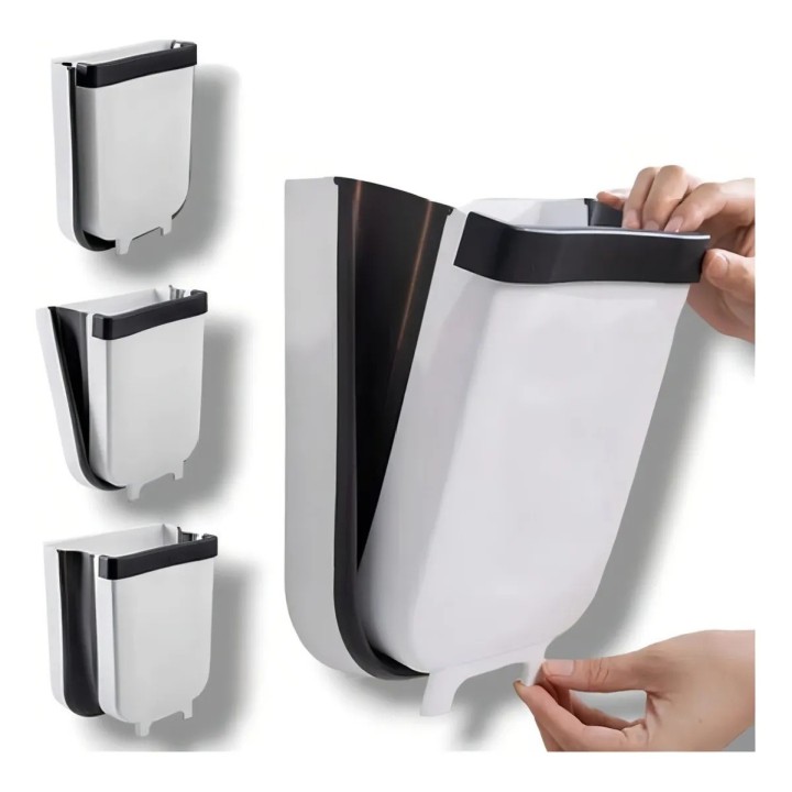 Caneca Basurero Colgante Plegable Organizador Cocina
