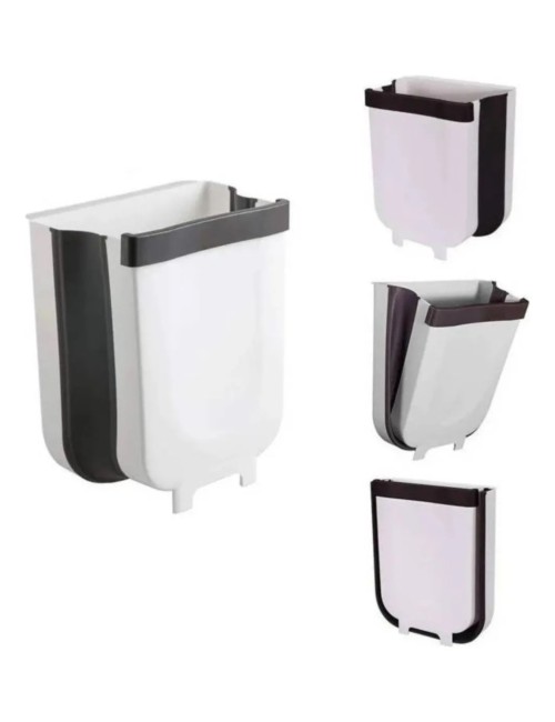 Caneca Basurero Colgante Plegable Organizador Cocina