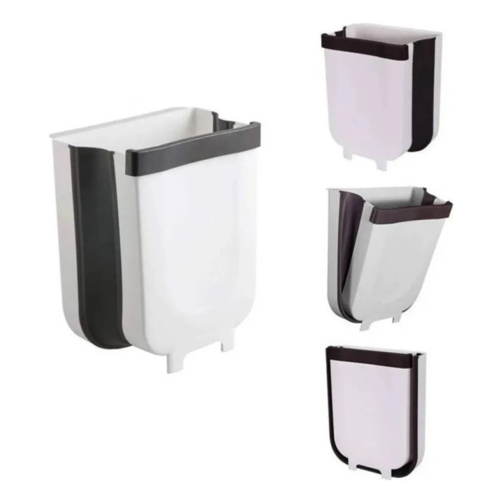 Caneca Basurero Colgante Plegable Organizador Cocina