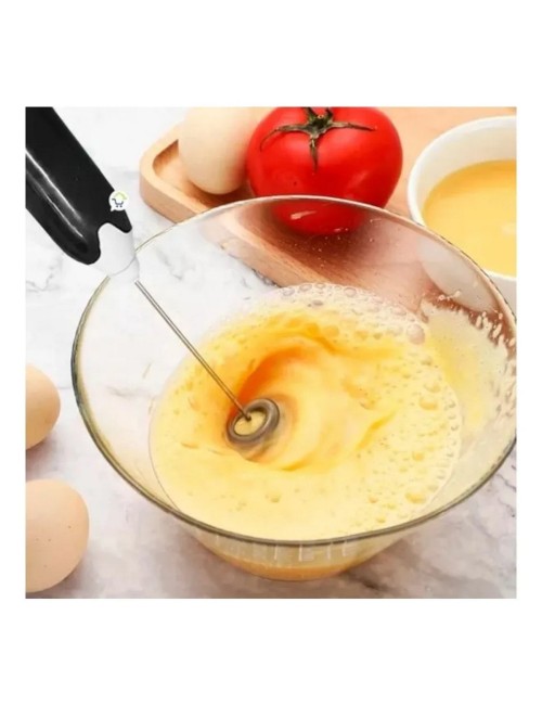 Batidor Mezclador Espumador De Leche Recargable Usb 2 En 1