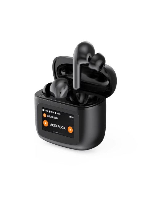 Audífonos T30 Pro Bluetooth Pantalla Táctil Full Color Anc