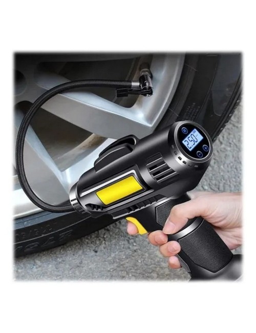 Compresor De Aire Portátil Digital 150psi Inflador Carro 12v