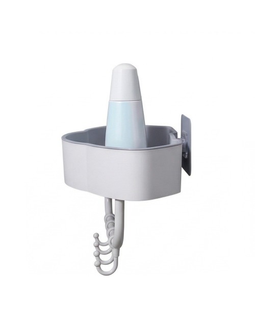 Estante Esquinero Organizador Baño Cocina Adhesivo Ganchos