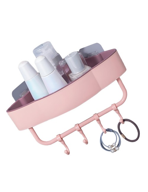 Estante Esquinero Organizador Baño Cocina Adhesivo Ganchos