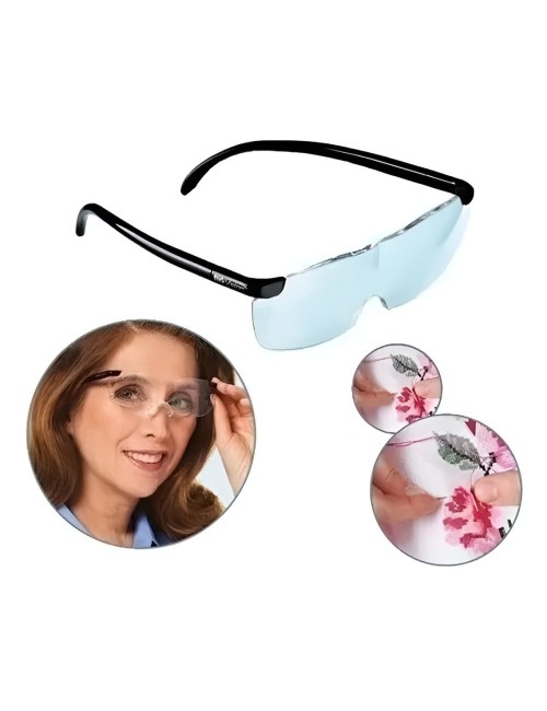 Lentes De Aumento Big Vision 160% Magnificacion Manos Libres