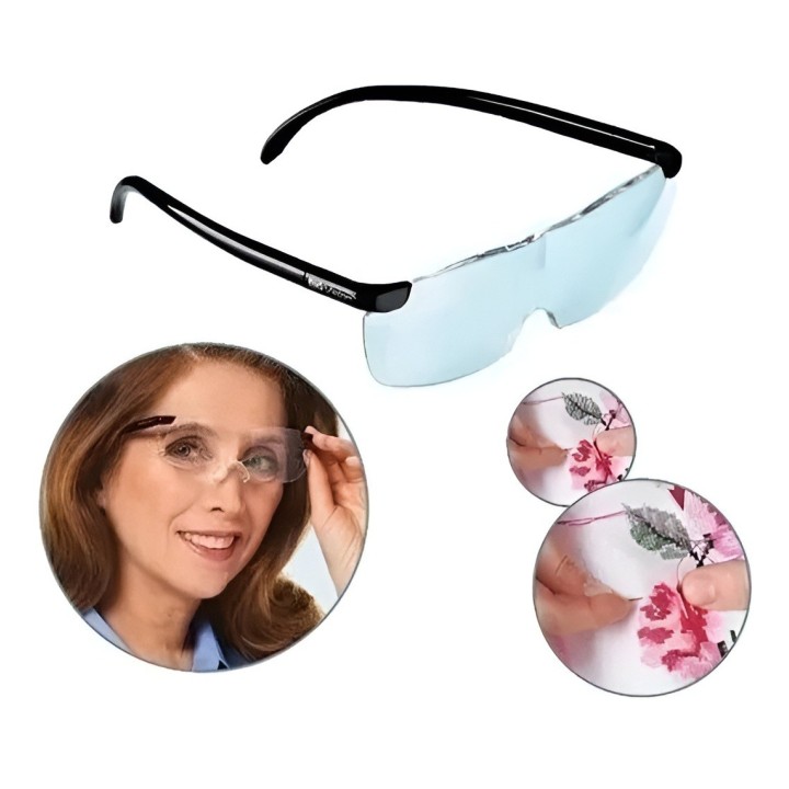Lentes De Aumento Big Vision 160% Magnificacion Manos Libres