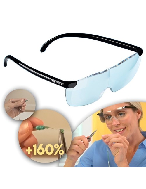 Lentes De Aumento Big Vision 160% Magnificacion Manos Libres