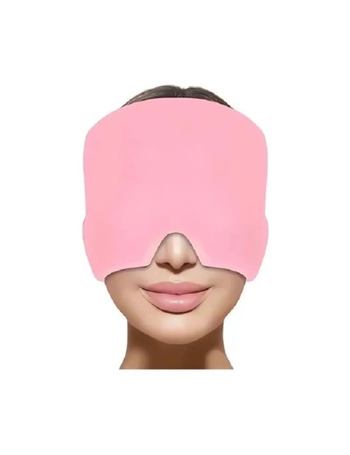 Gorro Gel Alivio Migraña Y Dolor De Cabeza Terapia Frío 360