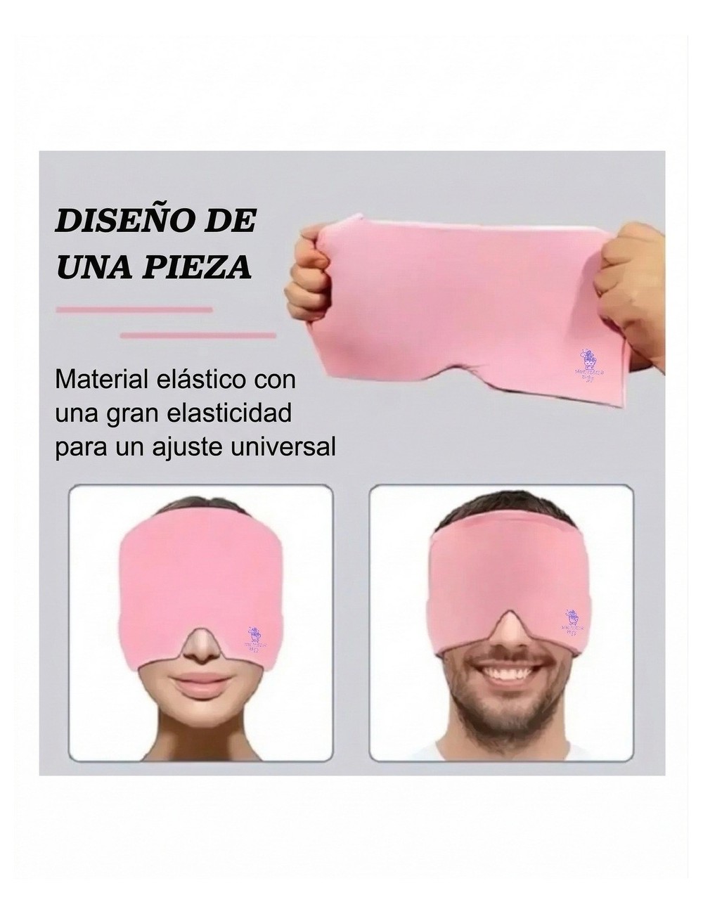 Gorro Gel Alivio Migraña Y Dolor De Cabeza Terapia Frío 360