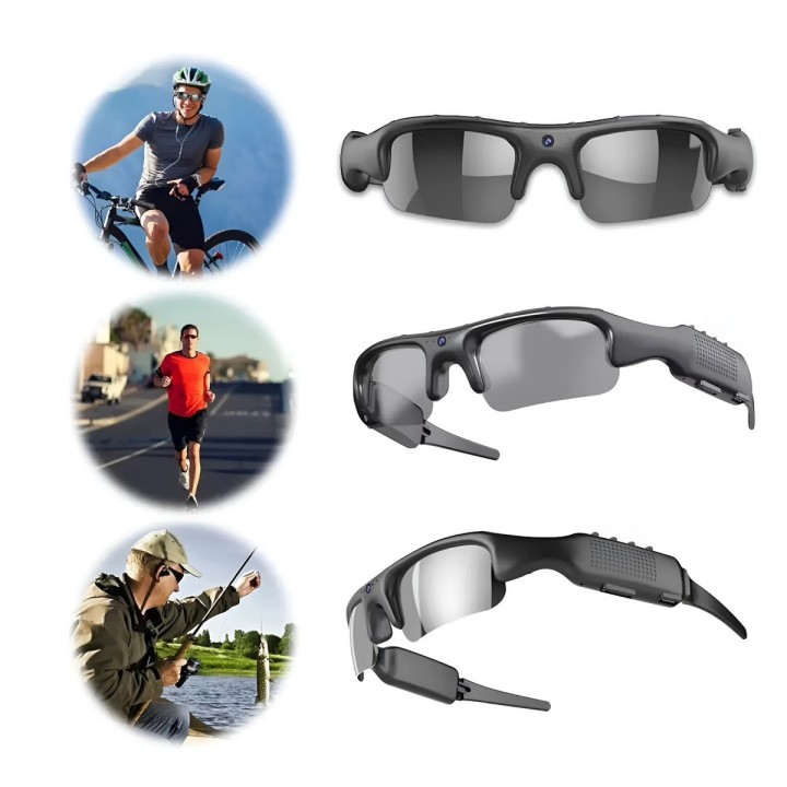 Gafas Deportivas Con Camara Espia Hd 1080p Video Y Fotos