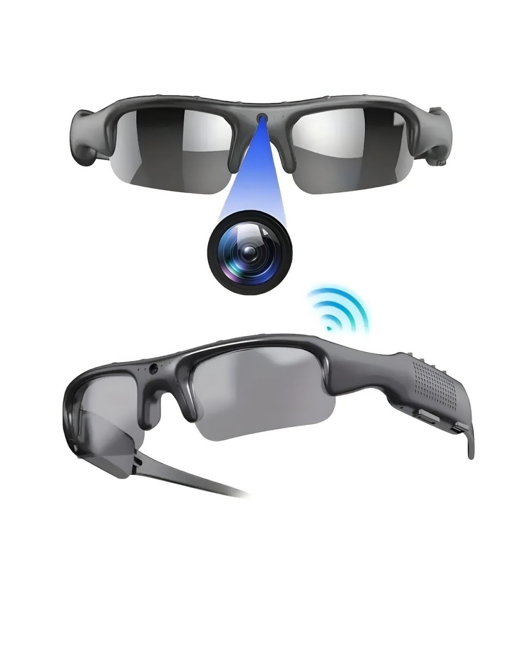 Gafas Deportivas Con Camara Espia Hd 1080p Video Y Fotos