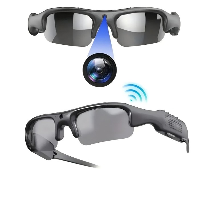 Gafas Deportivas Con Camara Espia Hd 1080p Video Y Fotos
