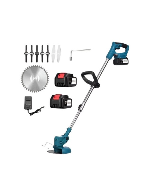 Cortadora De Cesped Inalambrica 21v Telescopica Desbrozadora