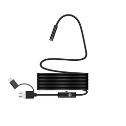 Camara Endoscopica 3 En 1 Android Pc 2 Metros Led