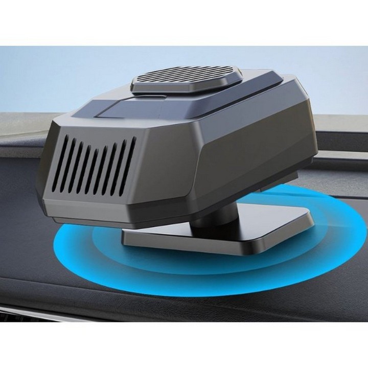 Calefactor Desempañador Portátil 12v Giro 360 Calentador