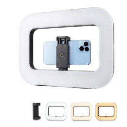Aro De Luz Led Rectangular Portátil Para Celular Video Blog