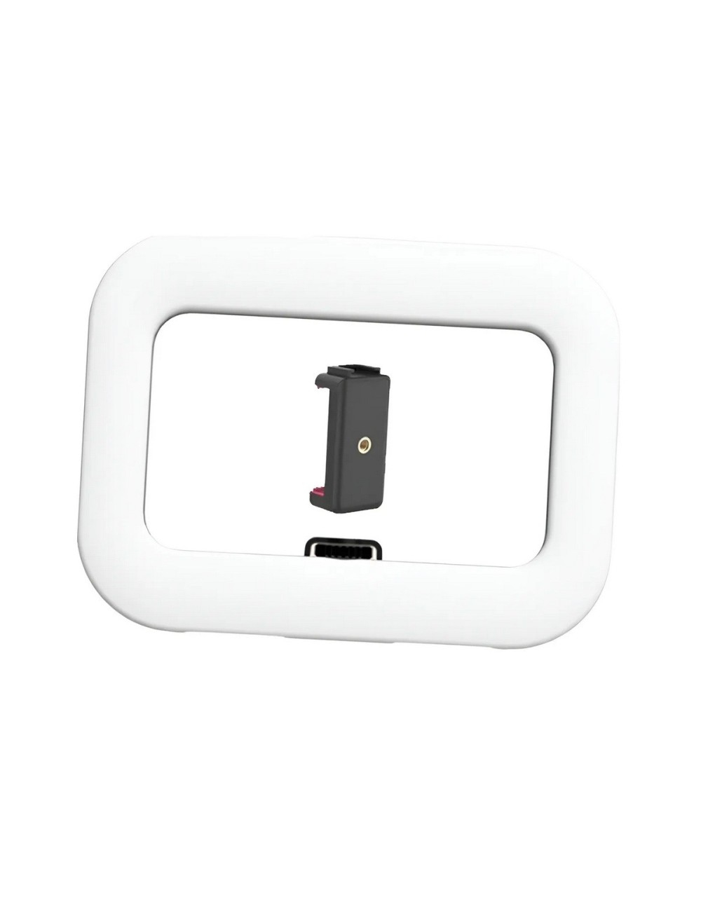 Aro De Luz Led Rectangular Portátil Para Celular Video Blog