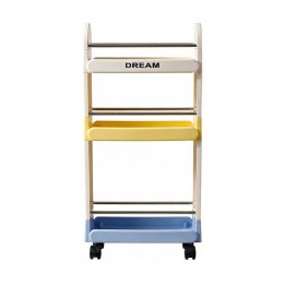 Organizador Multiusos Estante Deslizable + Ruedas 3 Niveles