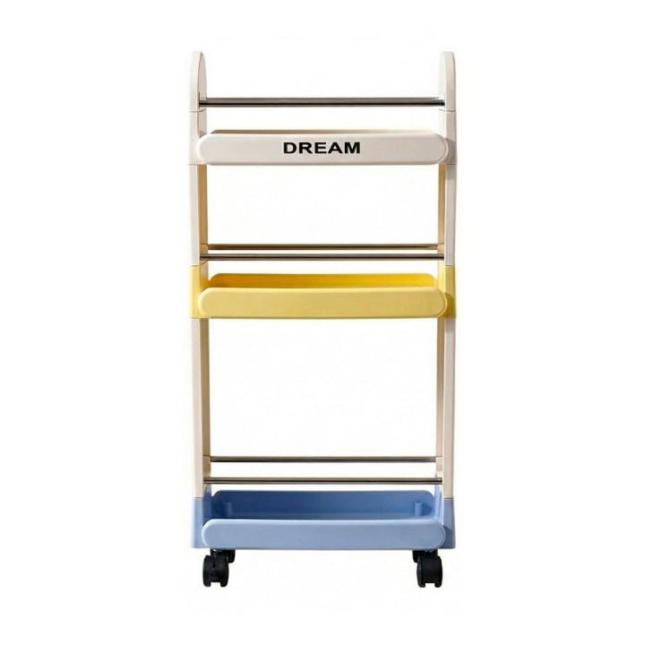 Organizador Multiusos Estante Deslizable + Ruedas 3 Niveles