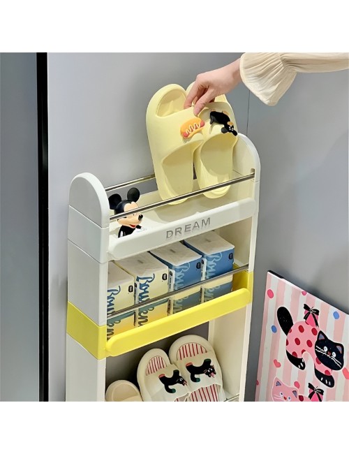 Organizador Multiusos Estante Deslizable + Ruedas 3 Niveles