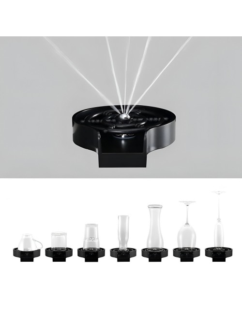 Lavavasos Automatico Lavador Copas Fregadero Cocina Bar Full