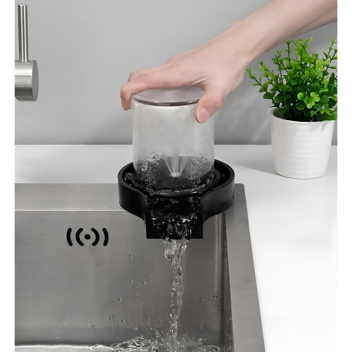 Lavavasos Automatico Lavador Copas Fregadero Cocina Bar Full