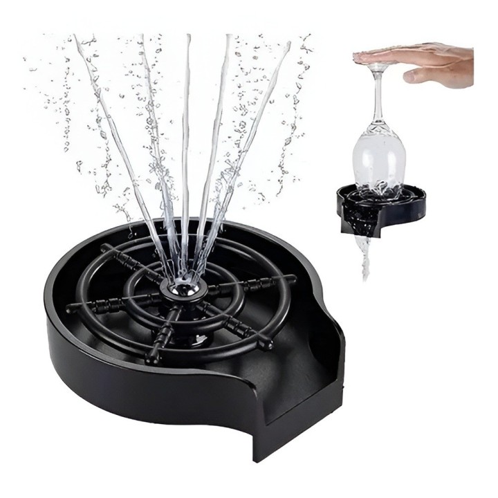 Lavavasos Automatico Lavador Copas Fregadero Cocina Bar Full