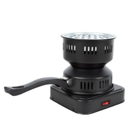 Estufa Electrica Portatil Quemador De Carbon Y Cocina 600w