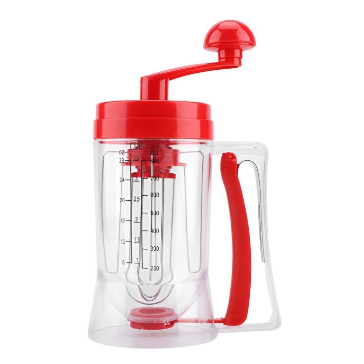 Dispensador Mezclador Pancakes Muffins Reposteria 800ml